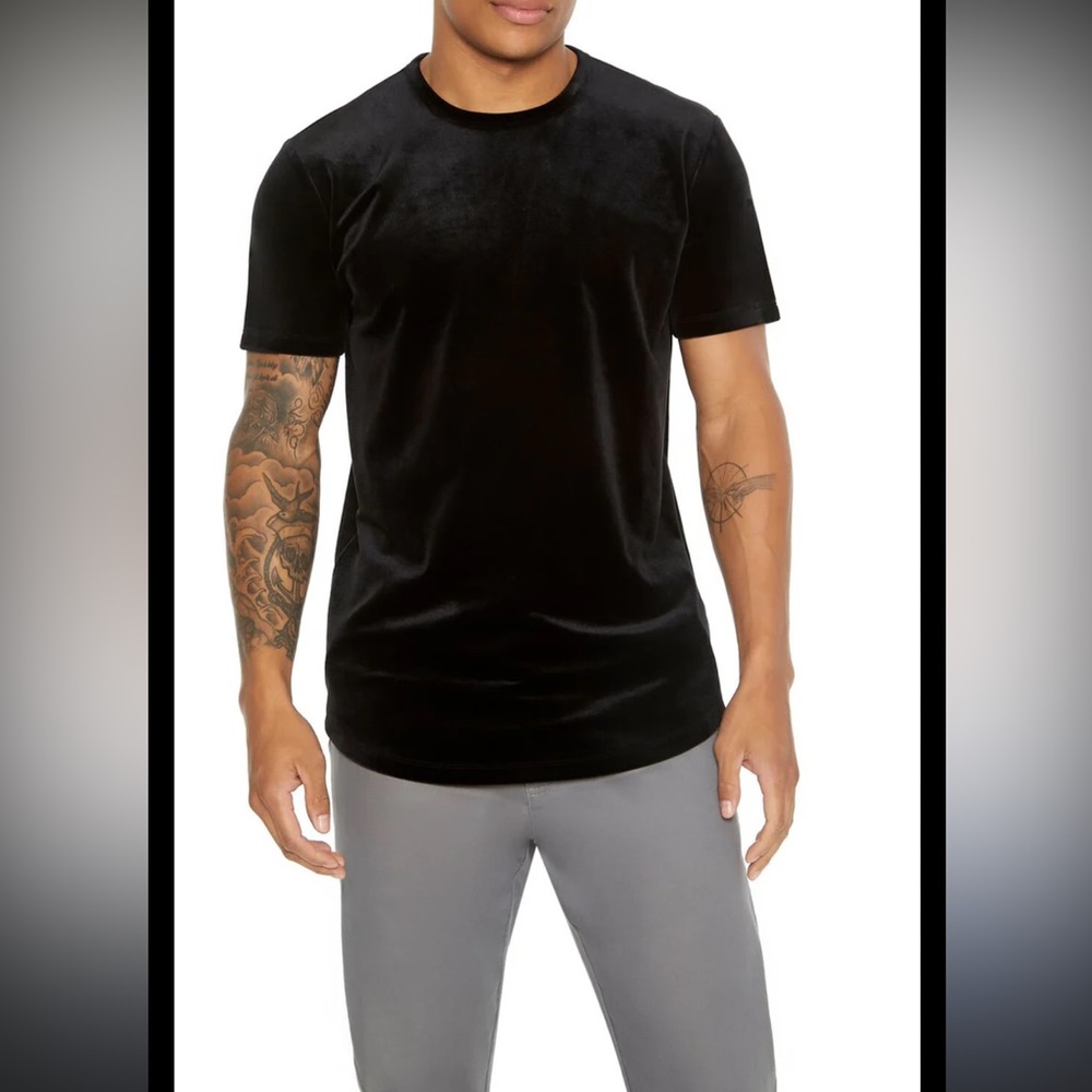 Forever 21 Men's Black Short Sleeve Tee